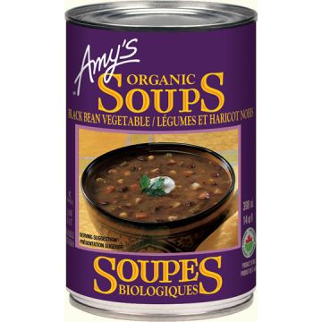 Organic Soup  Black Bean Vegetable