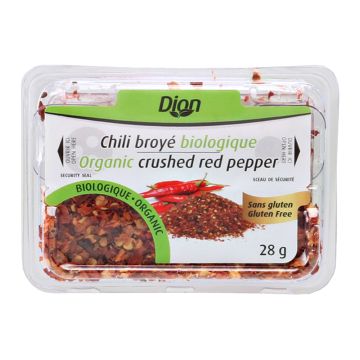 Chili broyé biologique sans gluten