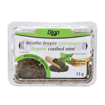 Menthe broyée biologique sans gluten