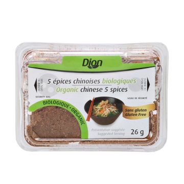5 Épices chinoises biologiques et sans gluten