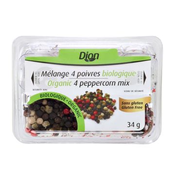 Mélange de 4 poivres biologiques