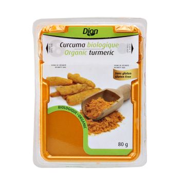 Curcuma biologique sans gluten 