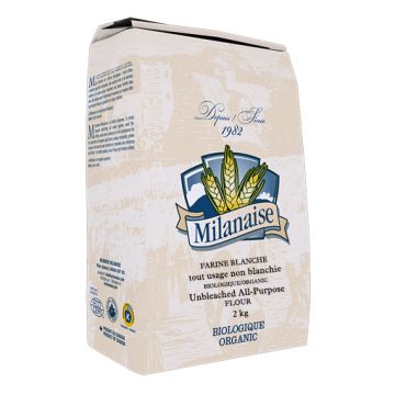 Farine blanche tout usage non blanchie biologique