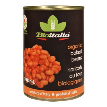 Organic baked beans