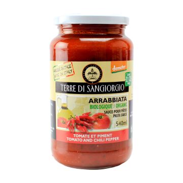 Organic tomato sauce - Arrabbiata