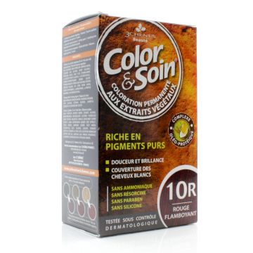 Coloration pour cheveux - Rouge flamboyant 10R