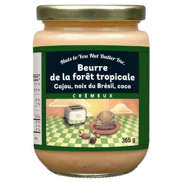 Smooth Coconut Brazil Nuts and Cashew Butter