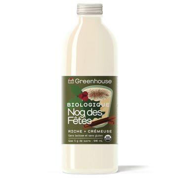 Organic holiday nog