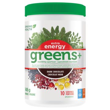 Greens + extra energy - Dark Chocolate