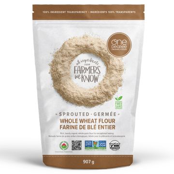 Organic sprouted whole wheat flour