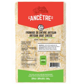 29% Lactose-free Sherreded Artisan Goat Cheese