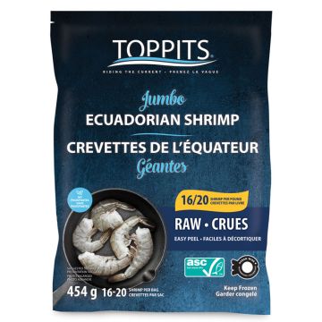 Raw Shelled Shrimps 16-20