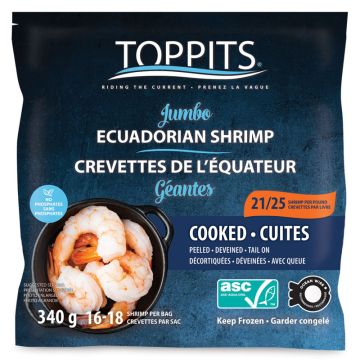 Peeled Cooked Shrimps 21-25