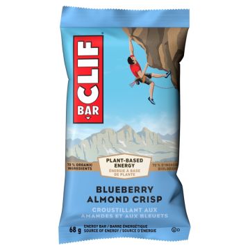 Energy bar - Almond and blueberry crisp