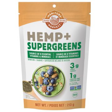 Protein drink mix - Hemp plus Supergreens