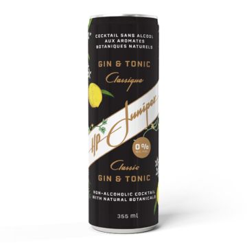 Gin tonic sans alcool - Prêt à boire