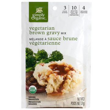 Organic Vegetarian Brown Gravy Mix