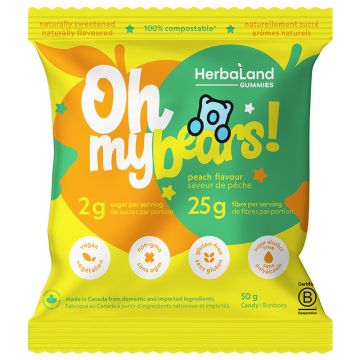 Oh my bears vegan  - Flavor peach 