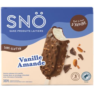  Dairy-free Frozen Dessert - Vanilla Almond Bars