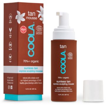 Self-tanning mousse - Express sculpting