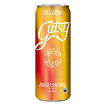 Organic sparkling drink - Tropical mango