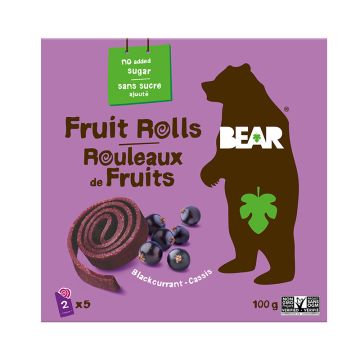 100% fruit rolls - Cassis