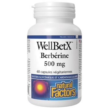 Berbérine WellBetX 500 mg - Cholestérol