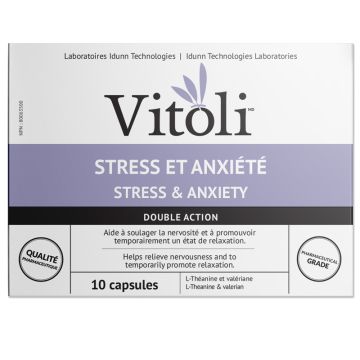 Stress et anxiété double action avec complexe Provitol