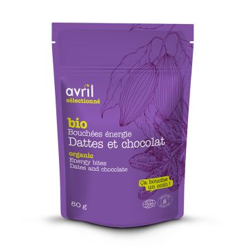 Energy bite organic  - Dates and chocolate 