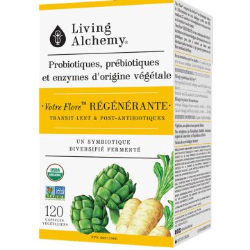 Votre flore® probiotique régénérante biologique - Transit lent et post antibiotiques