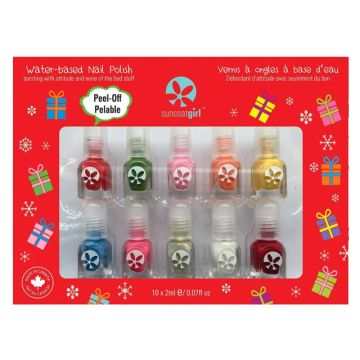 Ensemble de vernis à ongles à base d'eau pour enfants Joyeux mini mani