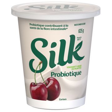 Cherry Probiotic Plant-Based Yogurt