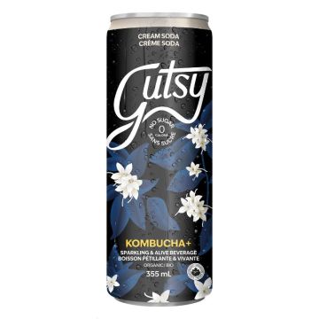 Kombucha biologique crème soda sans sucre