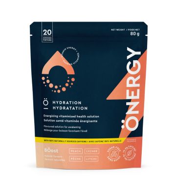 Lychee Peach Flavour Energy Electrolytes Drink Mix 25 Servings