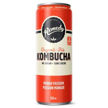 Organic Kombucha Passion Mango Sugar Free