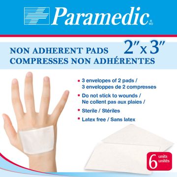 Compresses non adhérentes