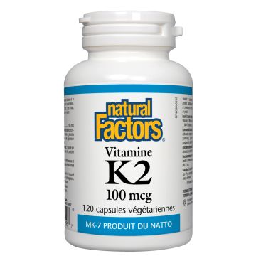 Vitamin K2 100 mcg - MK-7 from Natto Bean - Bone Health