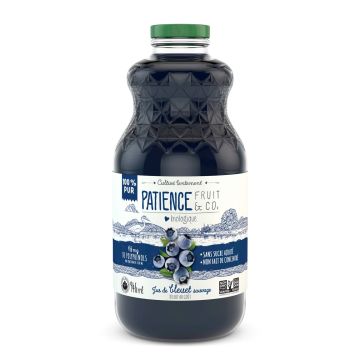 Pure organic juice - Wild blueberry