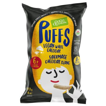 Puffs organic crunchies - Vegan white cheddar
