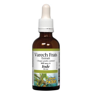 Extrait de varech frais Iode 800 mcg - Thyroïde