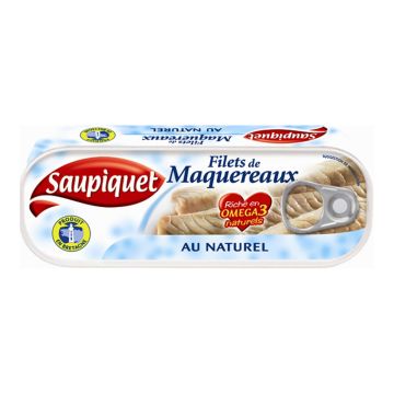 Mackerel fillets - Natural