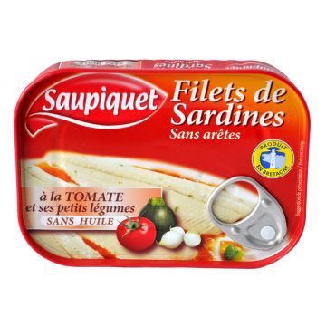 Sardines fillets - Tomato and vegetables