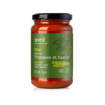 Organic Tomato and Basil Pasta Sauce