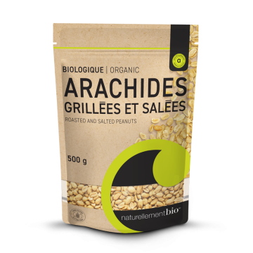 Organic Roasted and Salted Peanuts