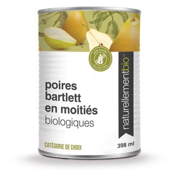 Organic Fruits - Bartlett Pears Halves