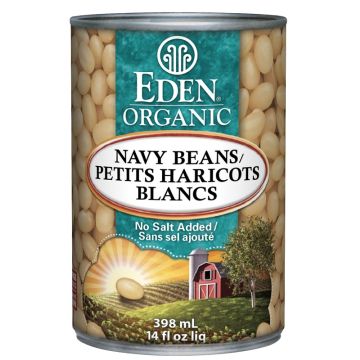 Petits haricots blancs biologiques