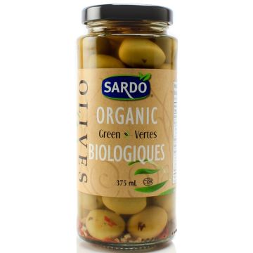 Organic Green Olives