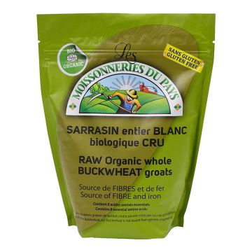 Organic Gluten-free Raw White Buckwheat Groats