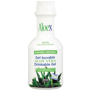 Gel buvable d'aloe vera - Nature
