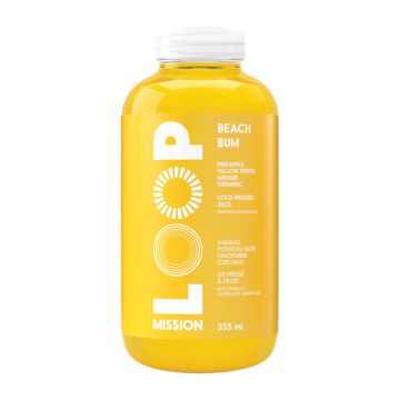 Raw cold pressed juice  - Beach bum